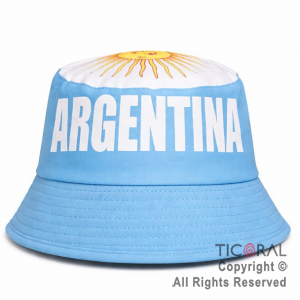 SOMBRERO PILUSO ARGENTINA PREMIUM CON SOL x 1